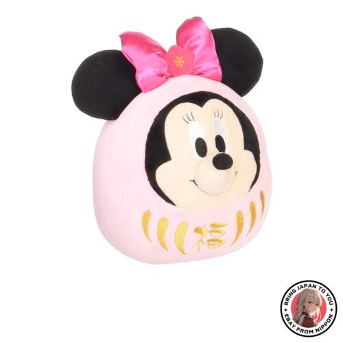 NEW Yoshitoku Minnie Daruma Plush toy 182581 from JAPAN