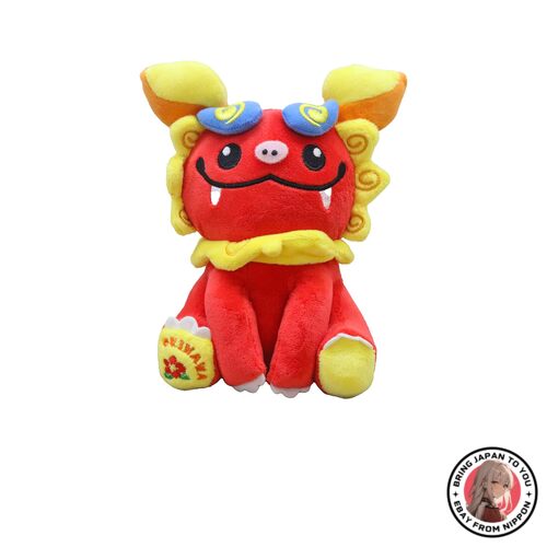 NEW Take -off Okinawa Series Shisa Plush Red from JAPAN