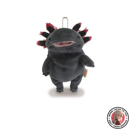 NEW Morisaka Global Mochu MINI Black 7 × 5 × 14cm Plush toy Hea from JAPAN