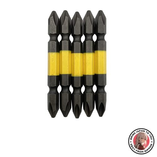 NEW ANEX ACM5-2065 Color Bit Double Ended +2 x 65 5 Pack from JAPAN