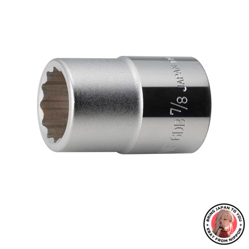 NEW 12 Point 3/4 Drive SAE Size Socket (6DB-28) from JAPAN