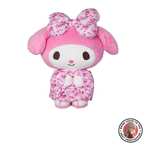 NEW Sanrio Kawaii Japan My Melody standing Plush M size Pink he from JAPAN