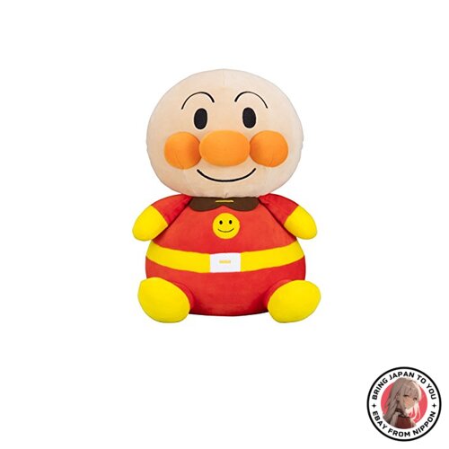 NEW Anpanman Mochiwa Marshmallow Plush Anpanman from JAPAN