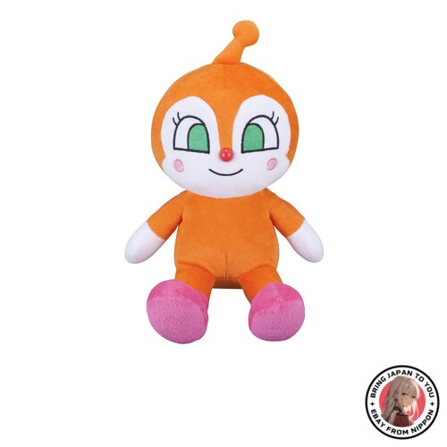 NEW SEGA TOYS Anpanman Furin Smile Plush S PLUS Dokin -chan from JAPAN