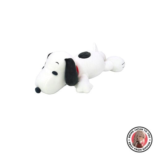 NEW Nakajima Corporation Peanuts Snoopy Soft Nesoberi Plush Toy from JAPAN