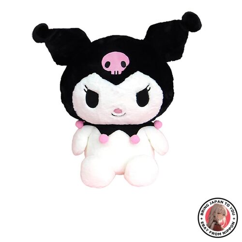 NEW Nakajima Corporation Sanrio Hoho Houhou Plush Kuromi 2L 159 from JAPAN