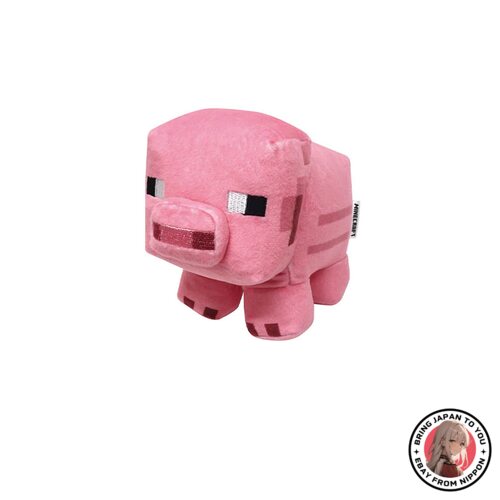 NEW Kaikan Pany (K Company) MINECRAFT Collection Plush Pig-CNG3 from JAPAN