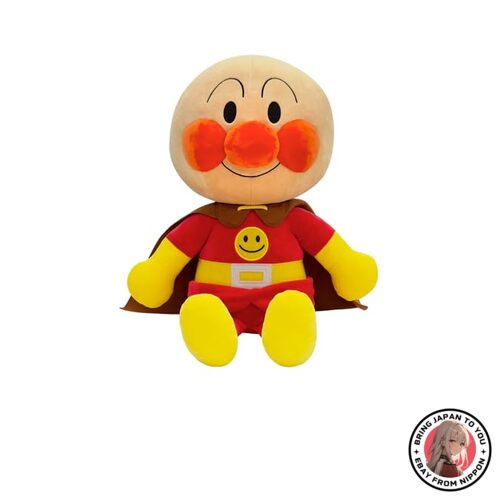 NEW Yoshitoku Anpanman Hugging Doll Soft Anpanman from JAPAN