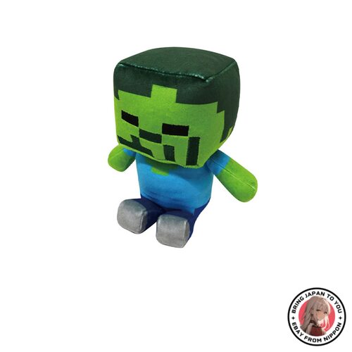 NEW Kaikan Pany (K Company) MINECRAFT Collection Plush Zombie M from JAPAN