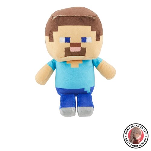 NEW Keikan Panny MINECRAFT Plush Steve Steve MCT-NG3-ST from JAPAN