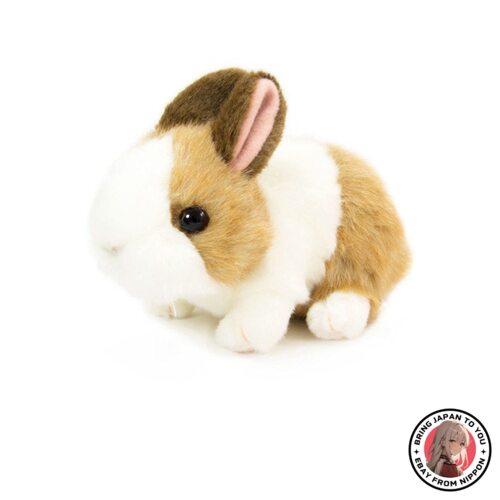 NEW Riku Yoshitoku Nakaidamai Plush Rabbit Brown 180499 from JAPAN