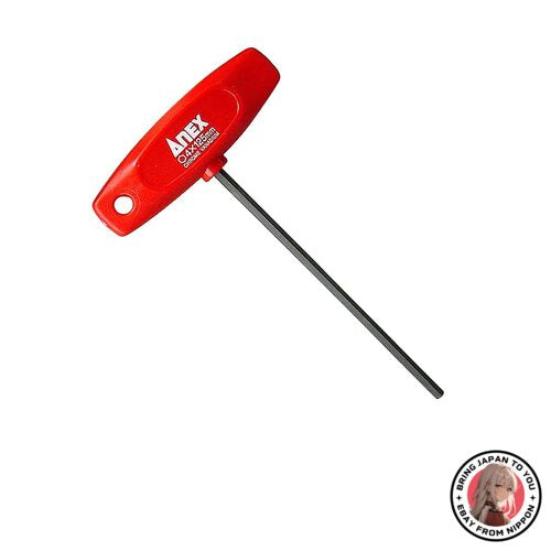 NEW ANEX Screwdriver Hexagonal Wrench T-Handle Opposite Side 0. from JAPAN