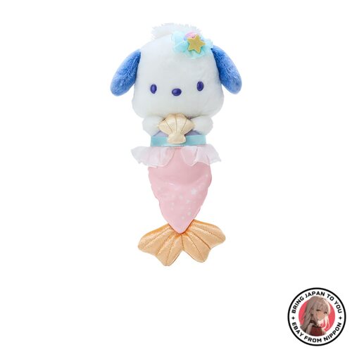 NEW Sanrio Pochakko Plush (Mermaid) 671720 from JAPAN