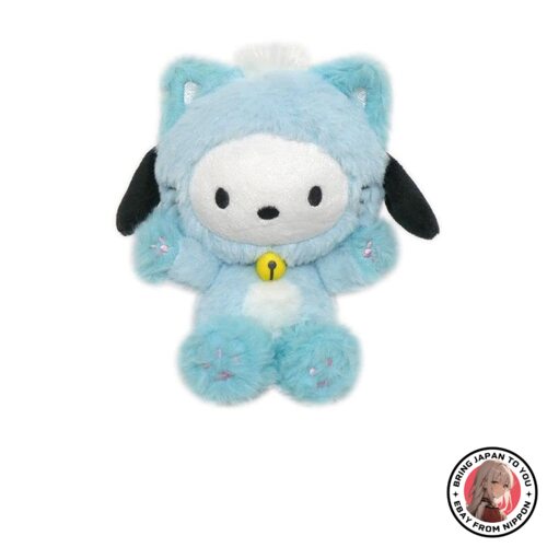 NEW Keikan Panny Sanrio Happy Cat Sitting Plush 2 Pochakko SAH- from JAPAN