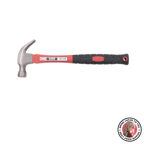 NEW Tone BHAN-05 Nail Hammer  Red/Black  0.5 lb from JAPAN