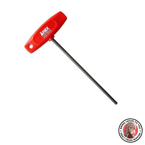 NEW ANEX Screwdriver Hexagonal Wrench T-Handle Opposite Side 0. from JAPAN