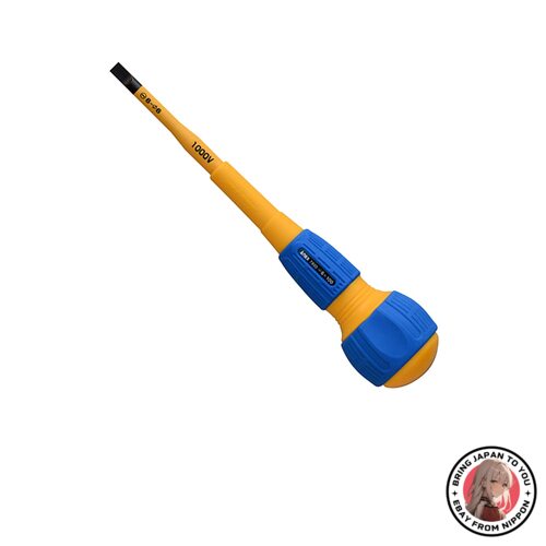 NEW Gym (anex) Slim Insulated Screwdriver – 6 X 100 No. 7900 from JAPAN