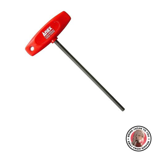 NEW ANEX Screwdriver Hexagonal Wrench T-Handle Opposite Side 0. from JAPAN