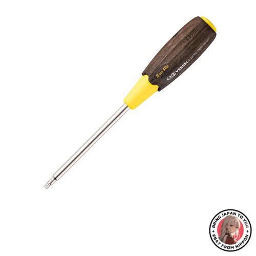 NEW Vessel Woody Torx Screwdriver T30H x 120 B-340TX Torx Screw from JAPAN