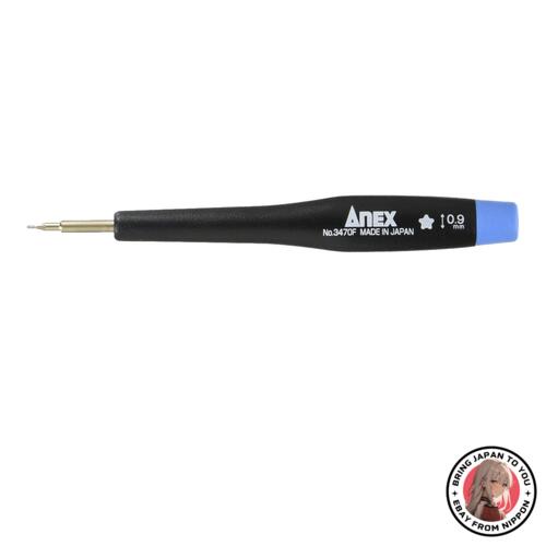 NEW ANEX Special Precision Screwdriver 5 Groove 0.9 No. 3470-F  from JAPAN