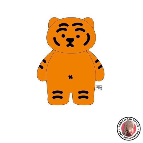 NEW Caisikan Panny MUZIK TIGER Muzik Tiger Plush Toffee Standin from JAPAN