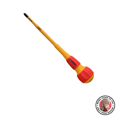 NEW Gym (anex) Slim Insulated Screwdriver + 2 X 150 No. 7900 from JAPAN