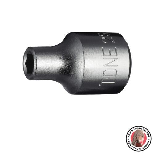 NEW Tone 2S-04 Socket (Hexagon)  1/4 inch (6.35 mm)  Width of T from JAPAN