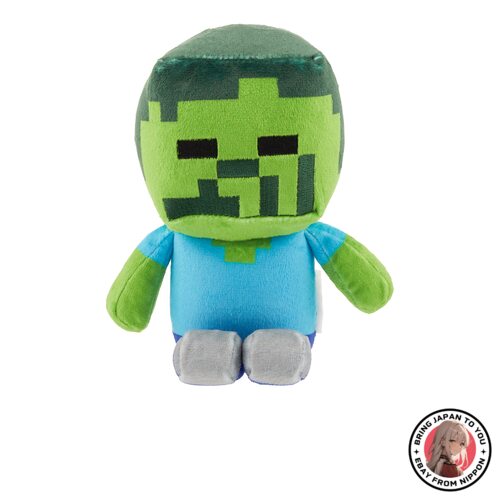 NEW Keikan Panny MINECRAFT Plush Zombie MCT-NG3-ZB from JAPAN