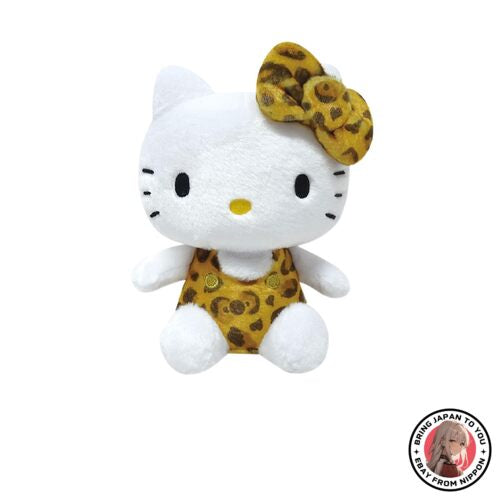 NEW K Company Hello Kitty Leopard Print Series Sitting Plush To from JAPAN