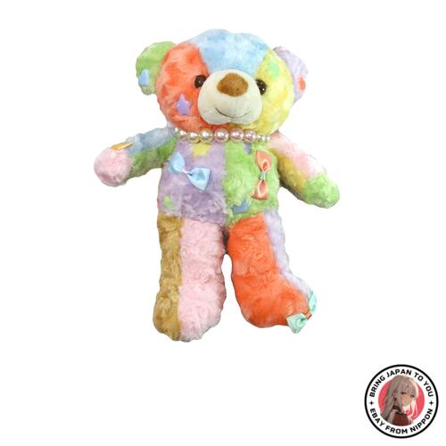 NEW Take -off Kawaii Bear Pastel Plush Malegal M from JAPAN