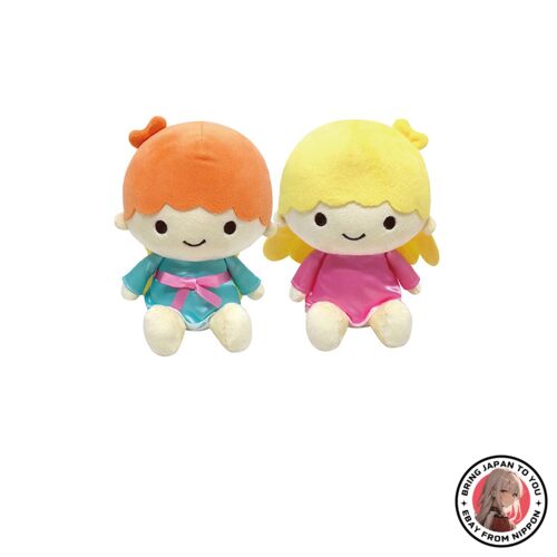 NEW Keikan Panny Sanrio Characters (Vintage Retro) Pair Plush L from JAPAN