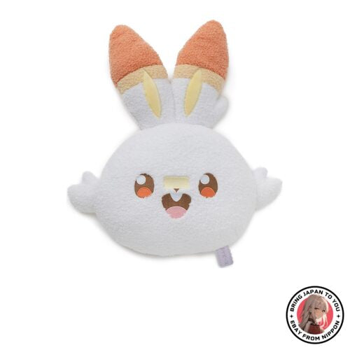 NEW Poke Piece Plush Face Cushion Hibanny Plush height about 41 from JAPAN