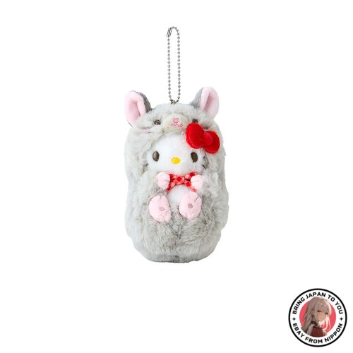 NEW Sanrio mascot holder (small animal in the forest) Hello Kit from JAPAN