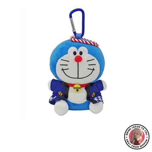 NEW Nakajima Corporation Doraemon Happy Plush Eco Bag H14 × W12 from JAPAN