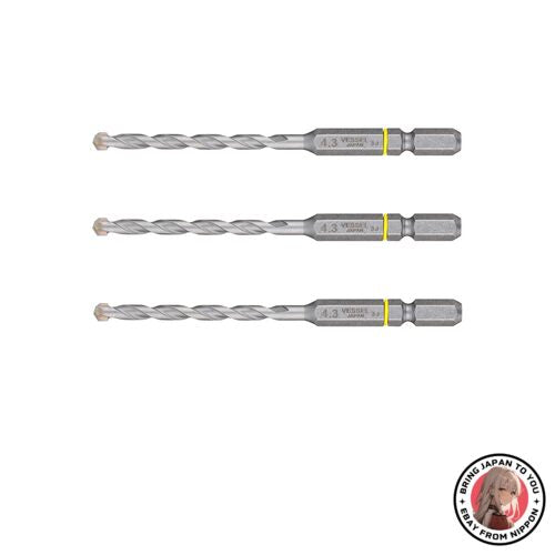 NEW Vessel CPD3S-4.3 Cushion Drill Bit for Porcelain Tiles Diam from JAPAN